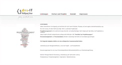 Desktop Screenshot of dns-it.at
